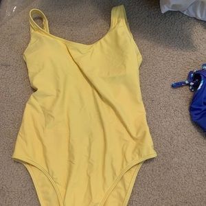 yellow one piece